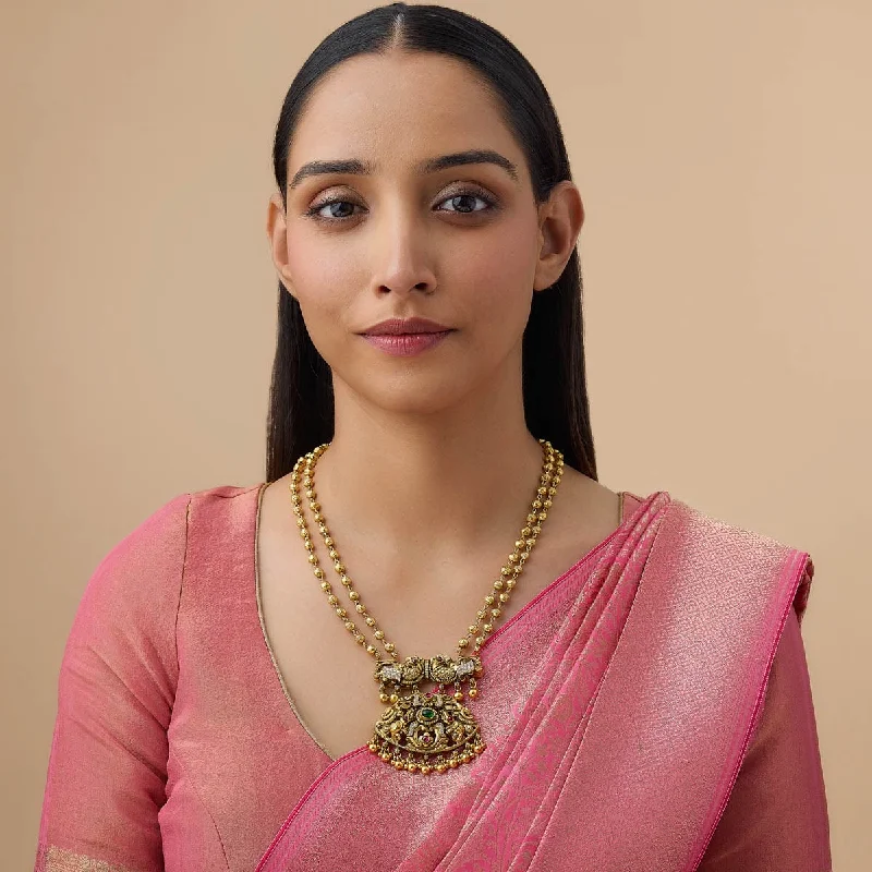 Celebrate Every Occasion With Sparkling Savings Silver Temple Necklace 162800