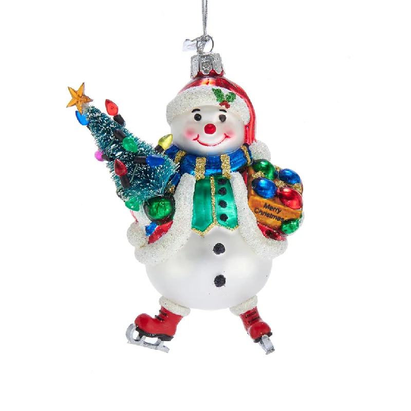 Unique Jewelry Designs Now At Discounted Rates Skating Snowman Ornament