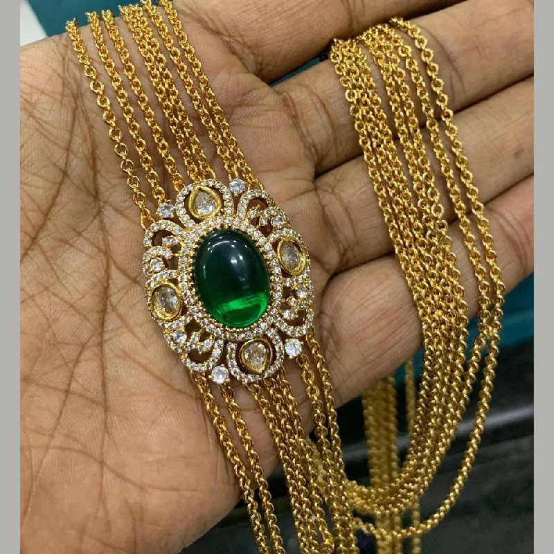Unmissable Jewelry Sale – Shop Before It's Too Late Sona Creation Gold Plated Austrian Stone Long Necklace Set Unmissable Jewelry Sale – Shop Before It's Too Late Sona Creation Gold Plated Austrian Stone Long Necklace Set