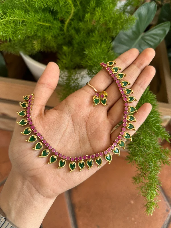 Shop Jewelry That Shines Without The High Price Stone Palakka Necklace