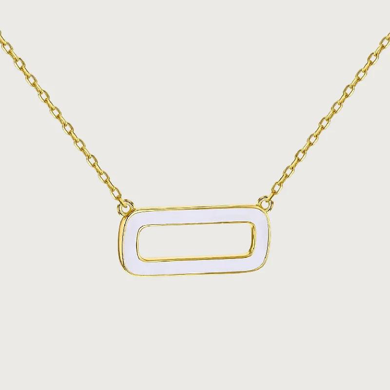 Big Discounts On Elegant Jewelry Collections Taffy Enamel Single Link Necklace