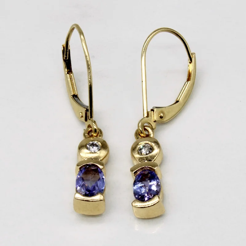 Elegant Jewelry, Exclusive Prices – Shop Now Tanzanite & Diamond Drop Earrings | 0.60ctw, 0.08ctw | Elegant Jewelry, Exclusive Prices – Shop Now Tanzanite & Diamond Drop Earrings | 0.60ctw, 0.08ctw |