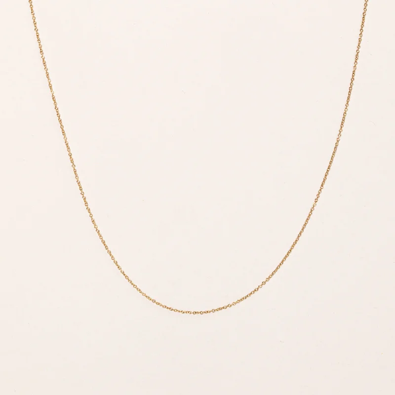 The Jewelry Sale You've Been Waiting For Is Here 'Tiffany & Co' 18k Yellow Gold Chain | 16" | The Jewelry Sale You've Been Waiting For Is Here 'Tiffany & Co' 18k Yellow Gold Chain | 16" |