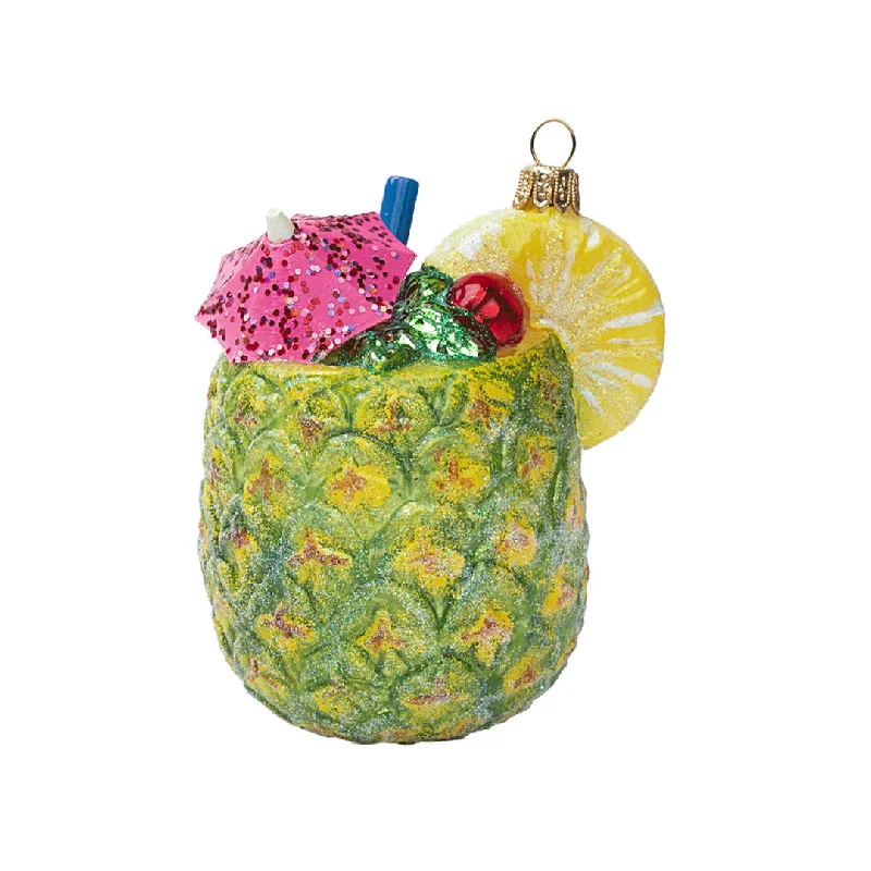 Final Call – Shop Exquisite Jewelry Before It's Gone Tropical Pineapple Drink Ornament Final Call – Shop Exquisite Jewelry Before It's Gone Tropical Pineapple Drink Ornament