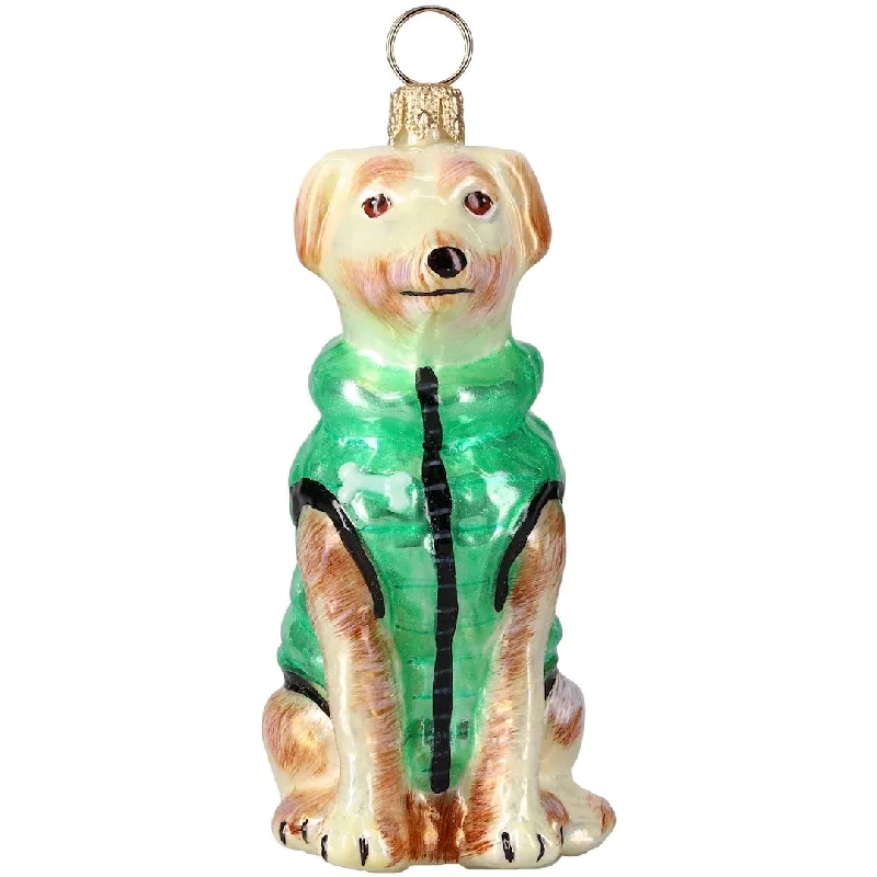 Exclusive Jewelry Sale – Limited-Time Discounts Yellow Lab in Puffer Coat Ornament