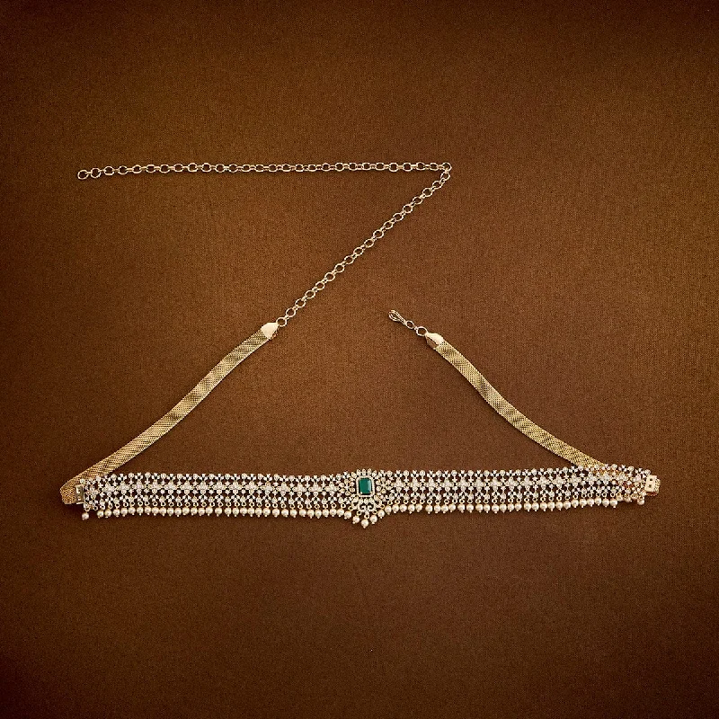 Affordable Gold-Plated Jewelry For Modern Fashion Zircon Belt 173986