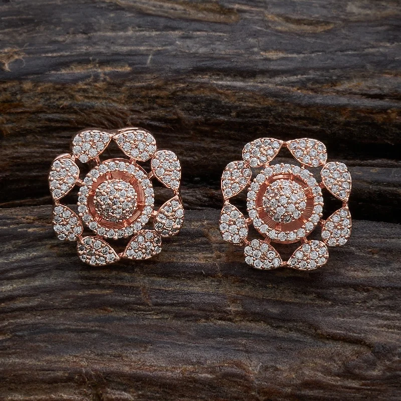 Fashion-Forward Geometric Jewelry For Contemporary Style Zircon Earring 160454