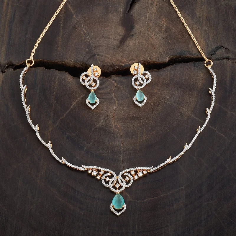 Luxury Meets Affordability – Jewelry Sale Now Live Zircon Necklace 178332