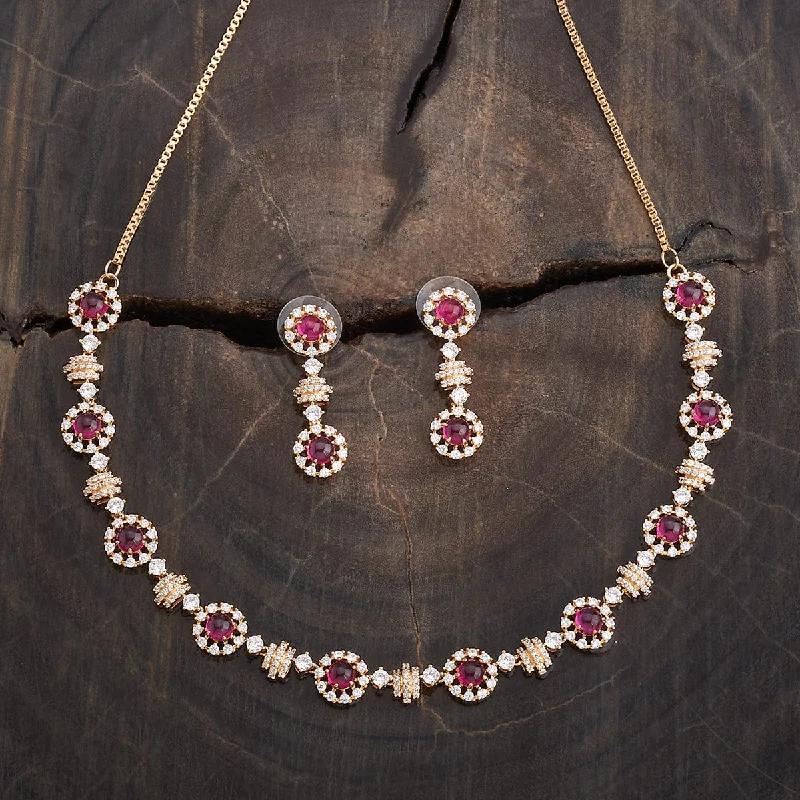 Breathtaking Jewelry At Limited-Time Savings Zircon Necklace 181173