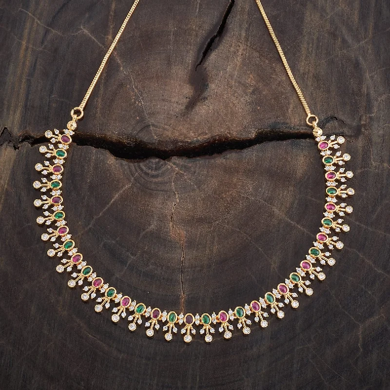 Chic And Stylish Jewelry At Discounted Prices Zircon Necklace 182411